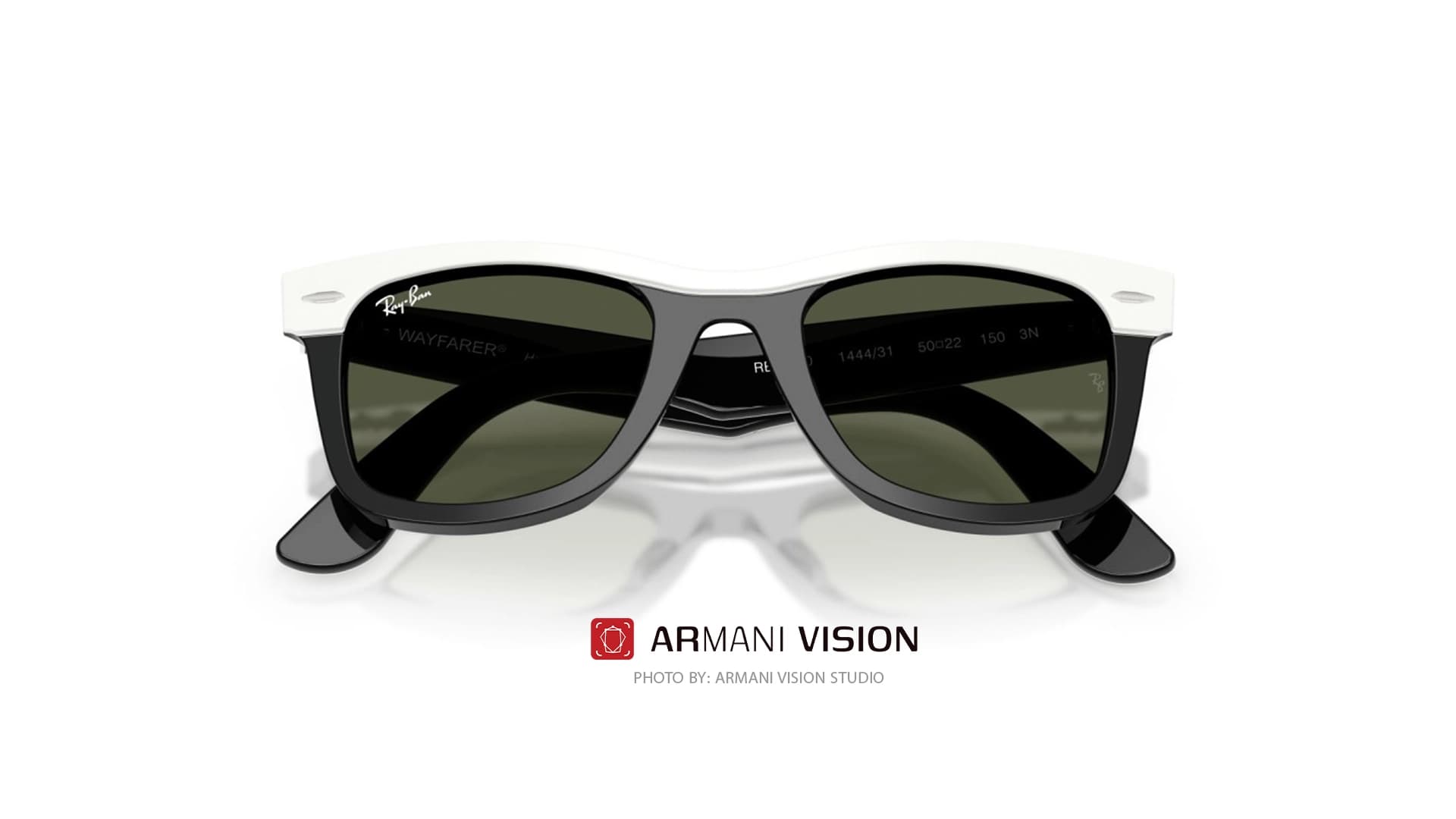 عینک ری بن RAYBAN – WAYFARER – RB 2240 – 144431 — تصویر ۱۲
