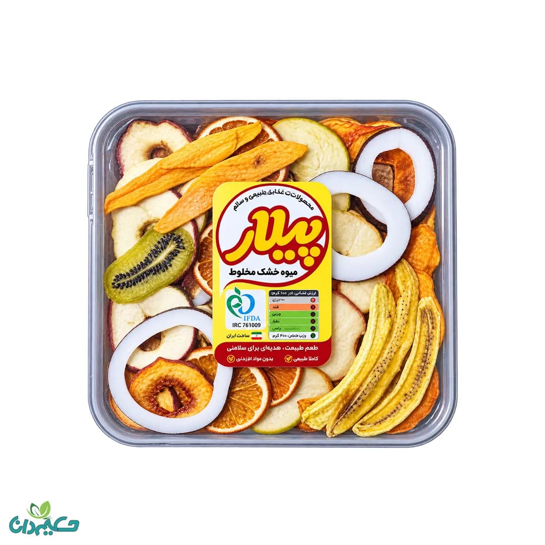 میوه خشک مخلوط پیلار 500 گرم