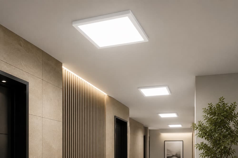 پنل سقفی 40*40 LED اداری بک لایت توکار 56 وات یکتا افروز — تصویر ۲