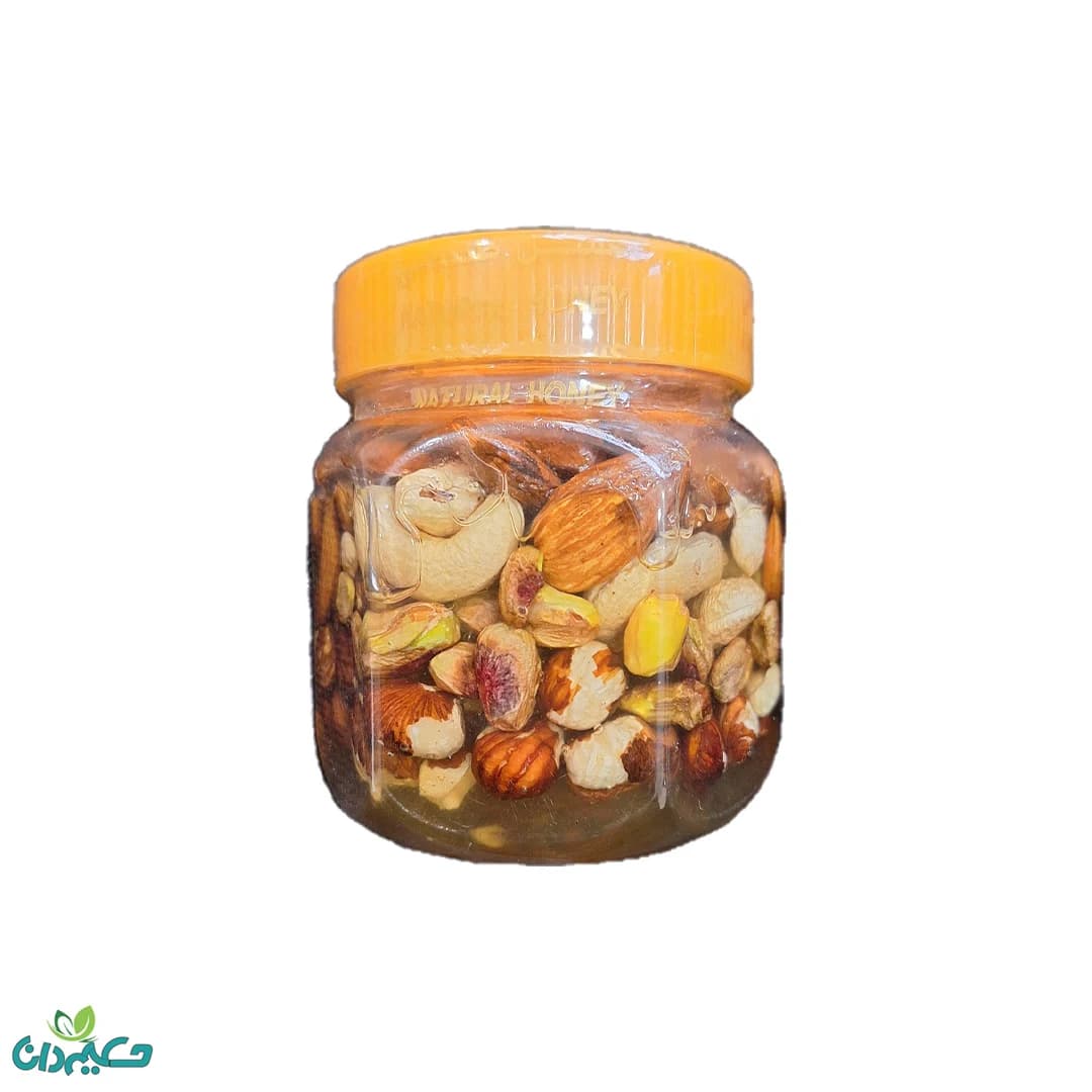 معجون عسل و چهار مغز 390 گرم — تصویر ۲