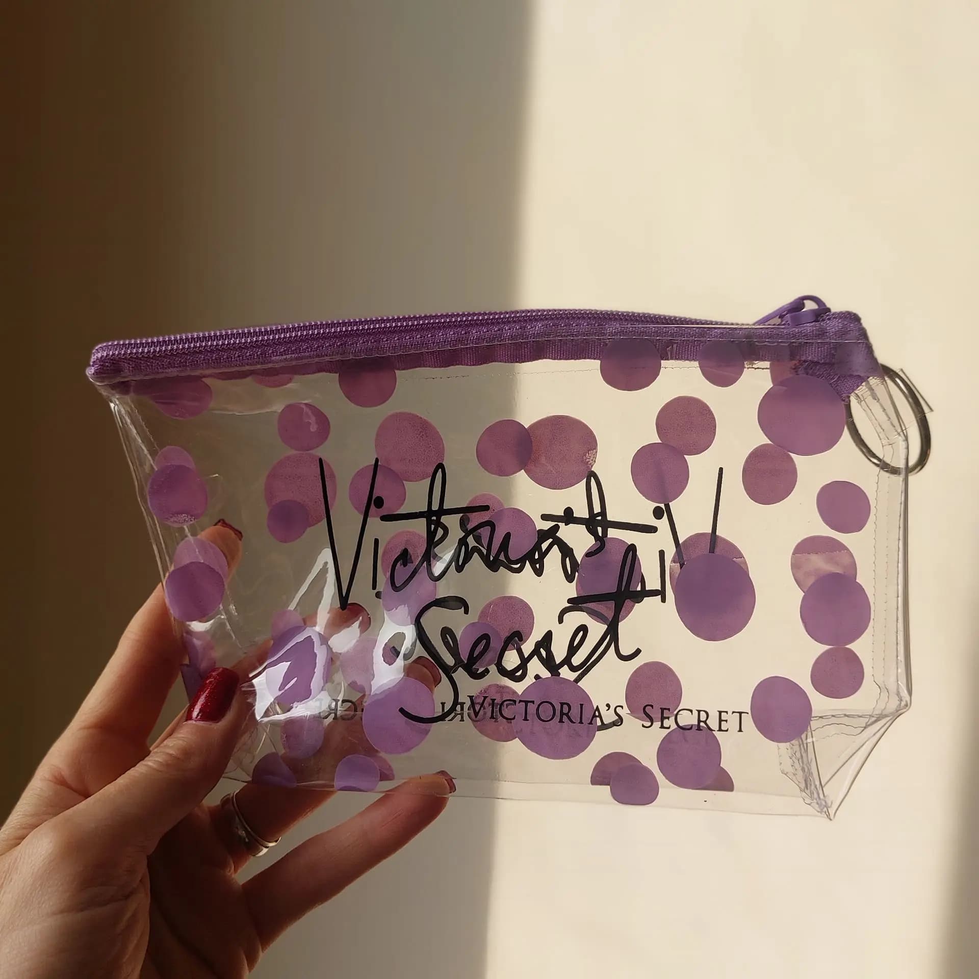 کیف آرایشی طلقی طرح دار | talcous cosmetic bag — تصویر ۲