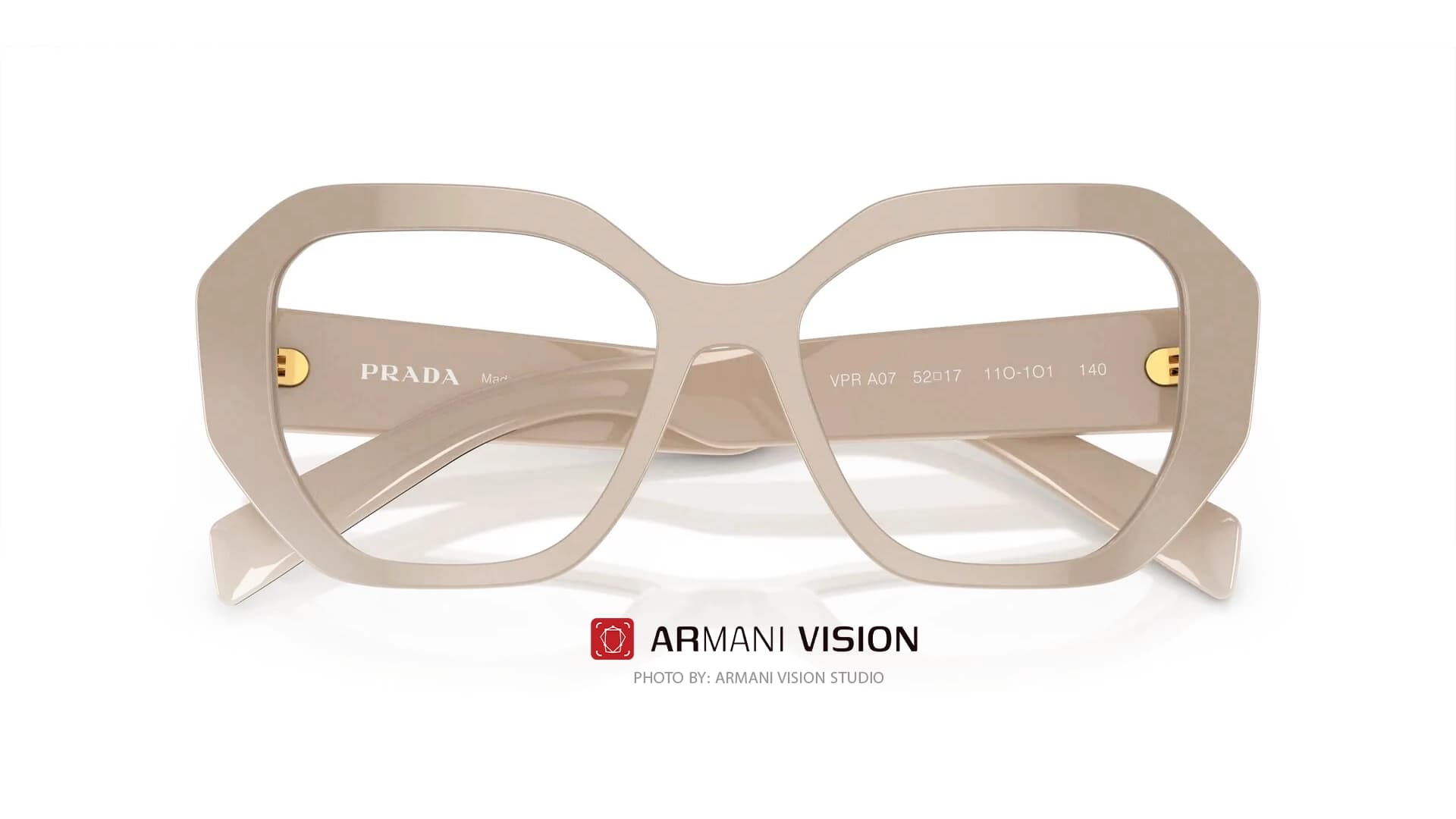 عینک پرادا PRADA – VPR A07 – 11O1O1 — تصویر ۱۲