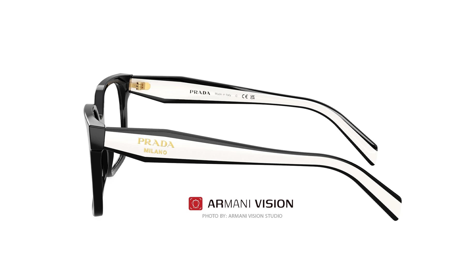 عینک پرادا PRADA – VPR B03 – 16K1O1 — تصویر ۱۱
