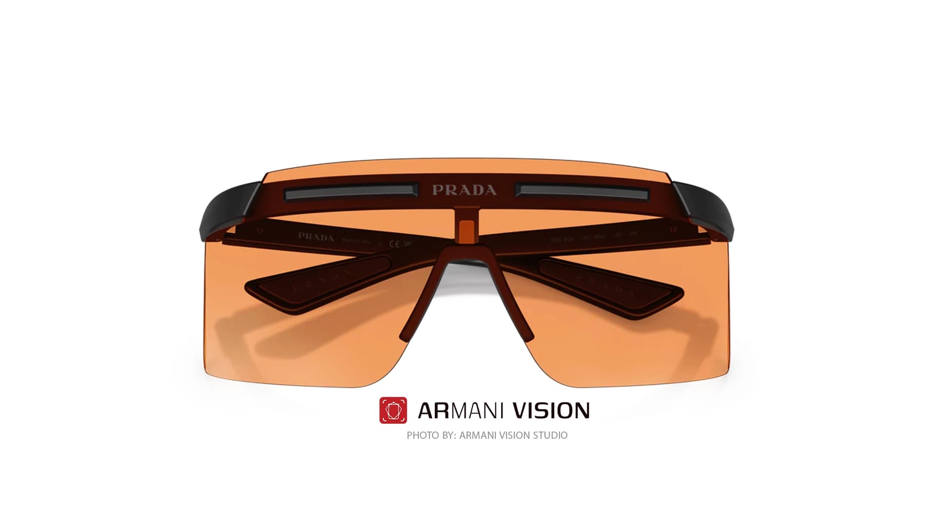 عینک پرادا PRADA – PRADA LINEA ROSSA – SPS B06 -1B090U — تصویر ۶