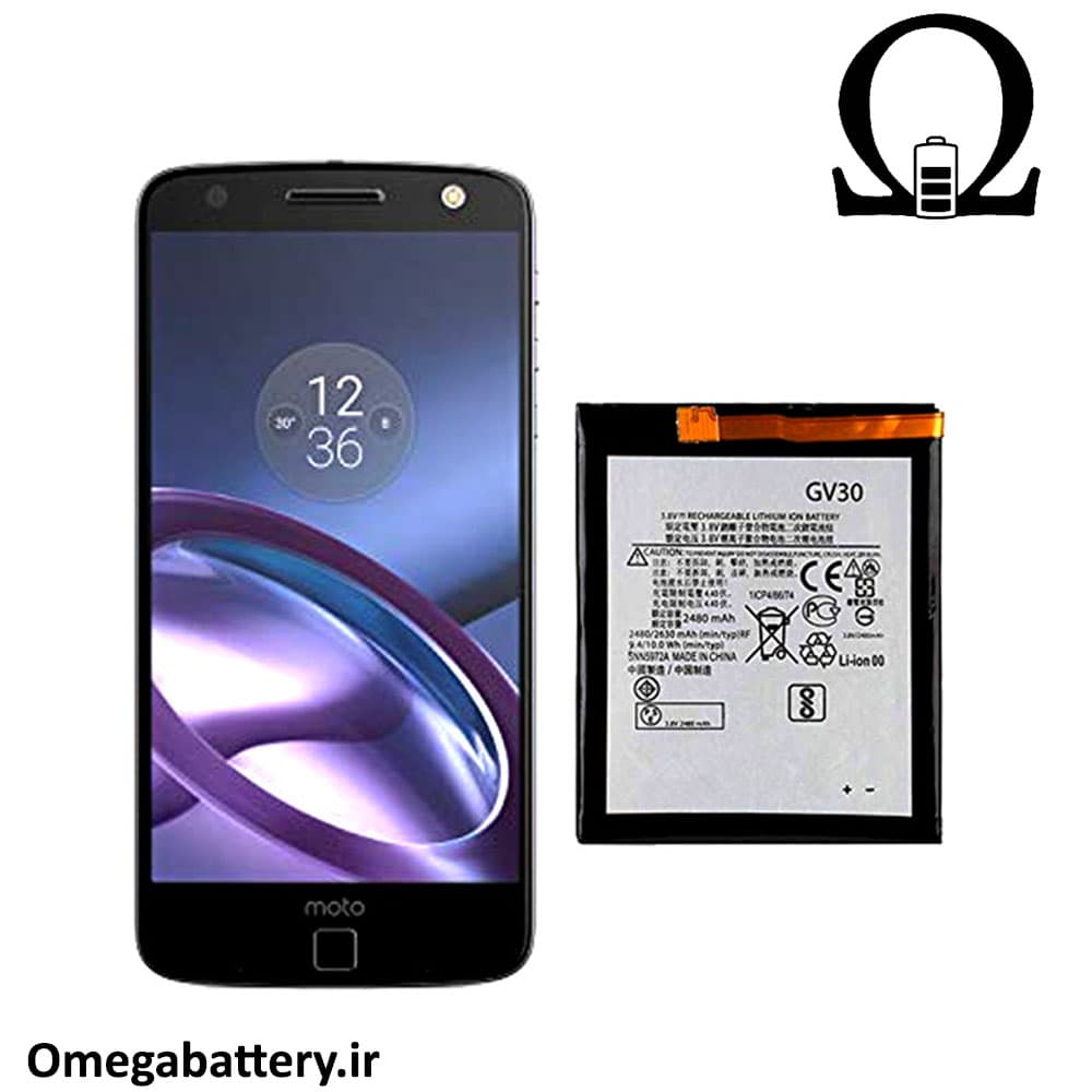 باتری اصلی گوشی موتورولا Motorola Moto Z – GV30 — تصویر ۳