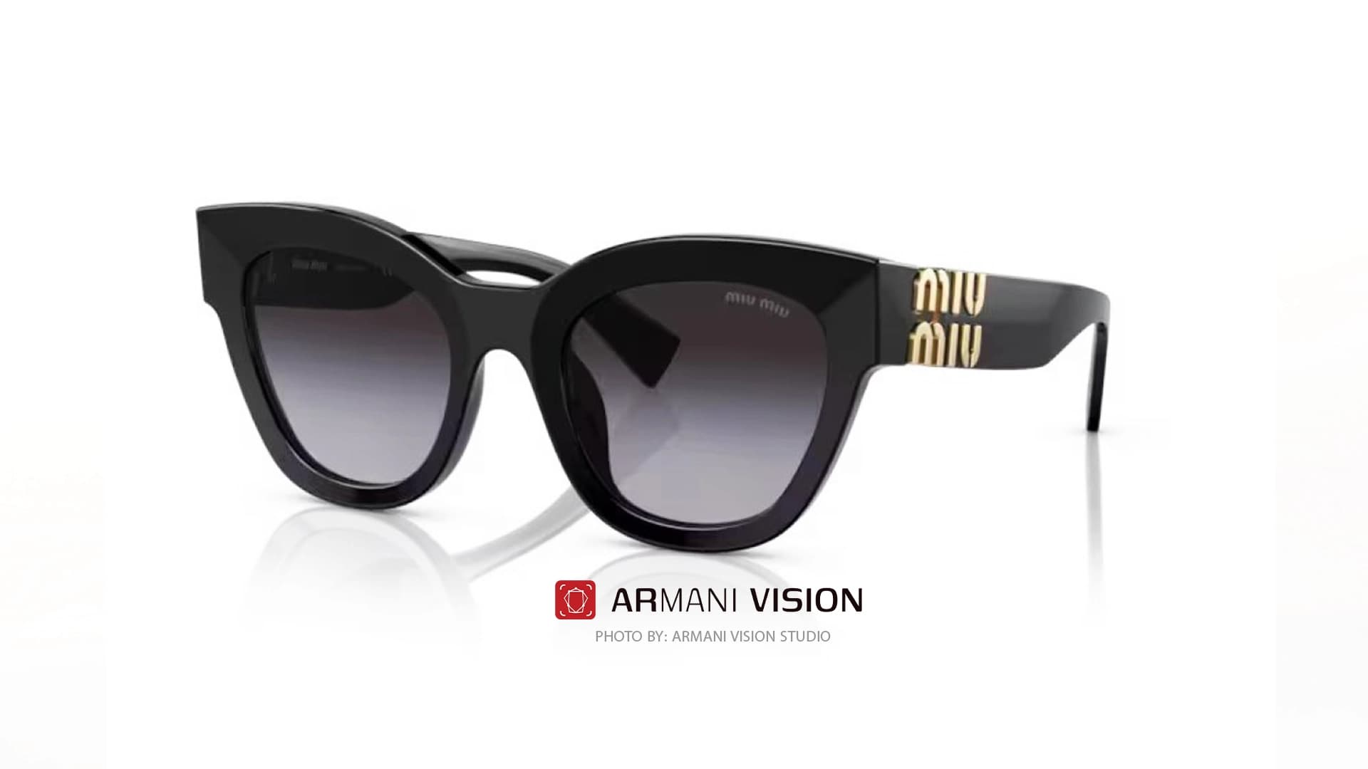 عینک میومیو MIUMIU – NEW COLLECTION – MU 01YS – 1AB5D1 — تصویر ۴