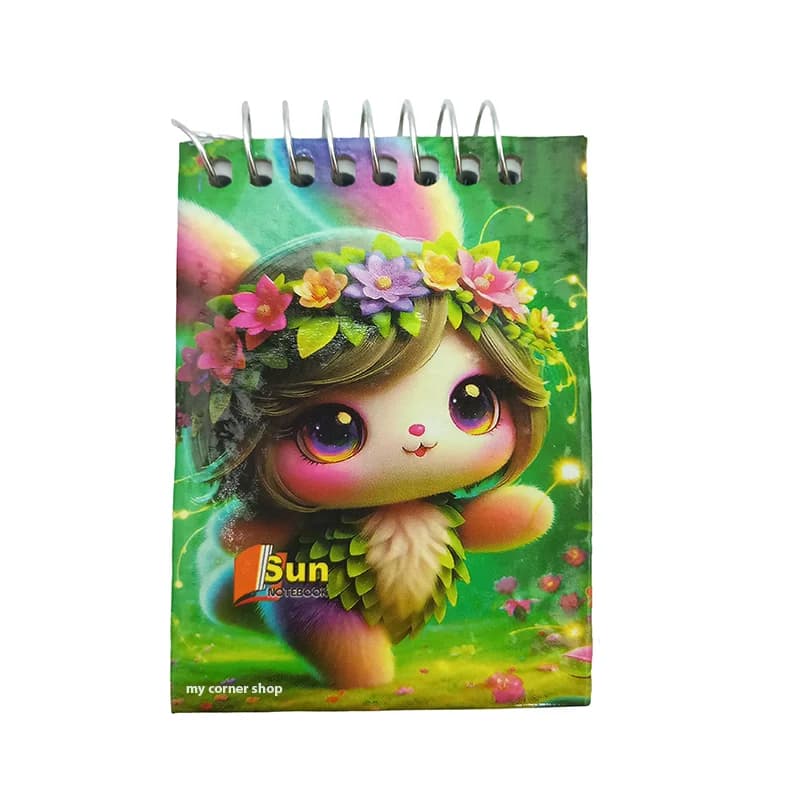 مینی دفترچه یادداشت طرح خرگوش کد 163