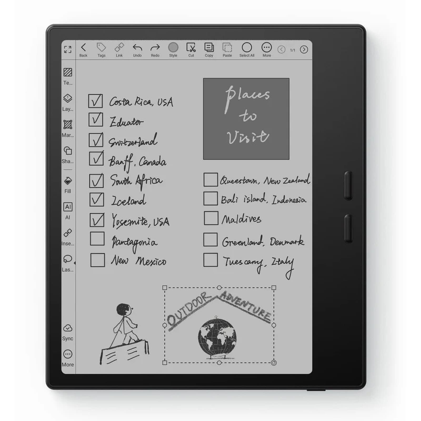 کتابخوان Onyx BOOX Go 7 Gen2 — تصویر ۳