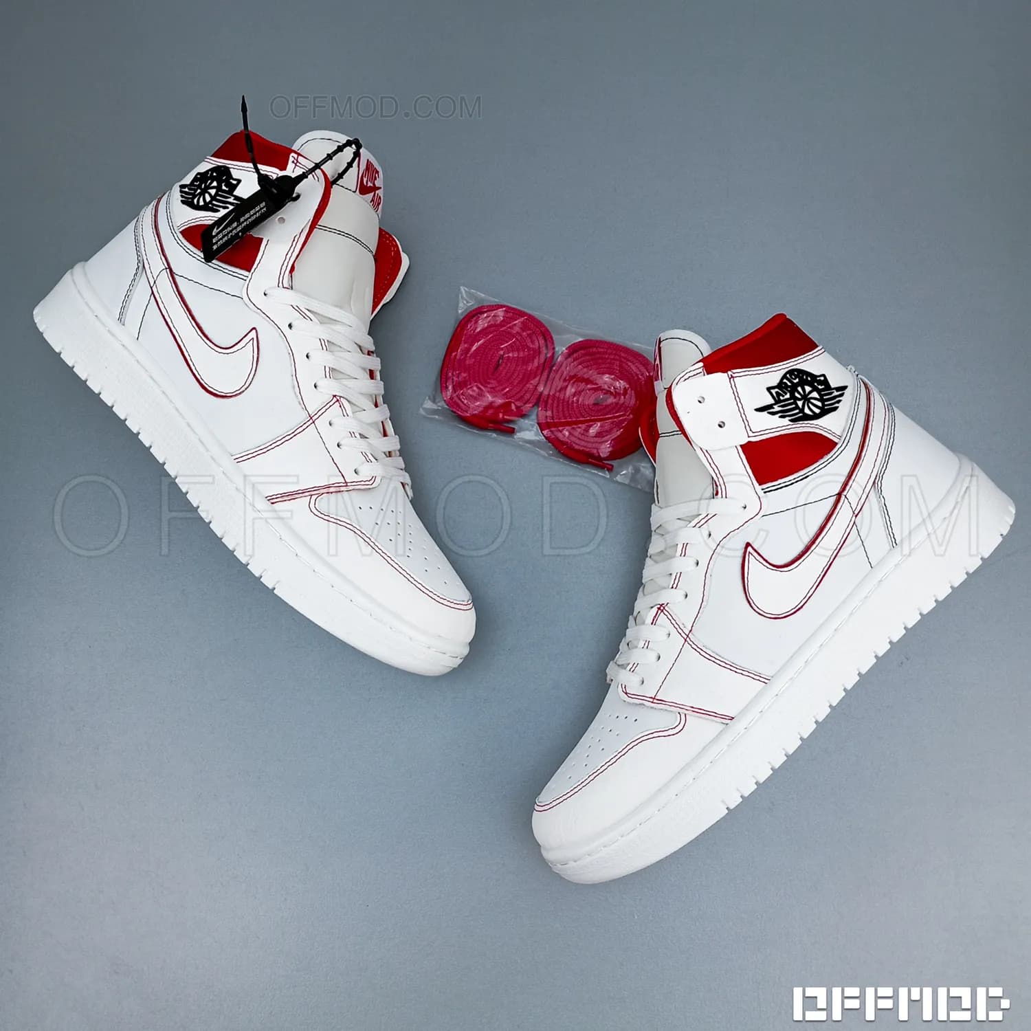 کتونی نایک ایر جردن Nike Air Jordan 1 Red Phantom — تصویر ۷