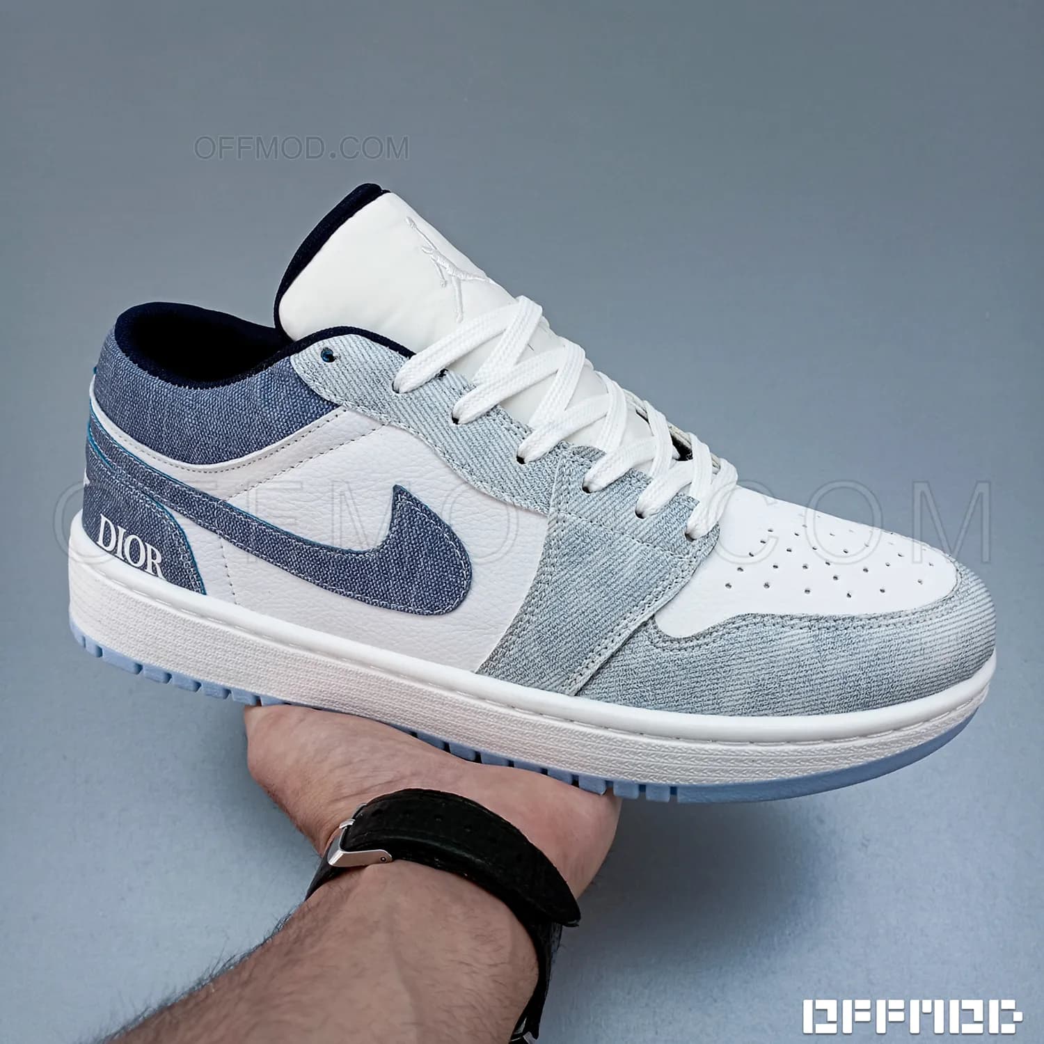 کتونی نایک ایر جردن Nike Air Jordan 1 Low Dior — تصویر ۹