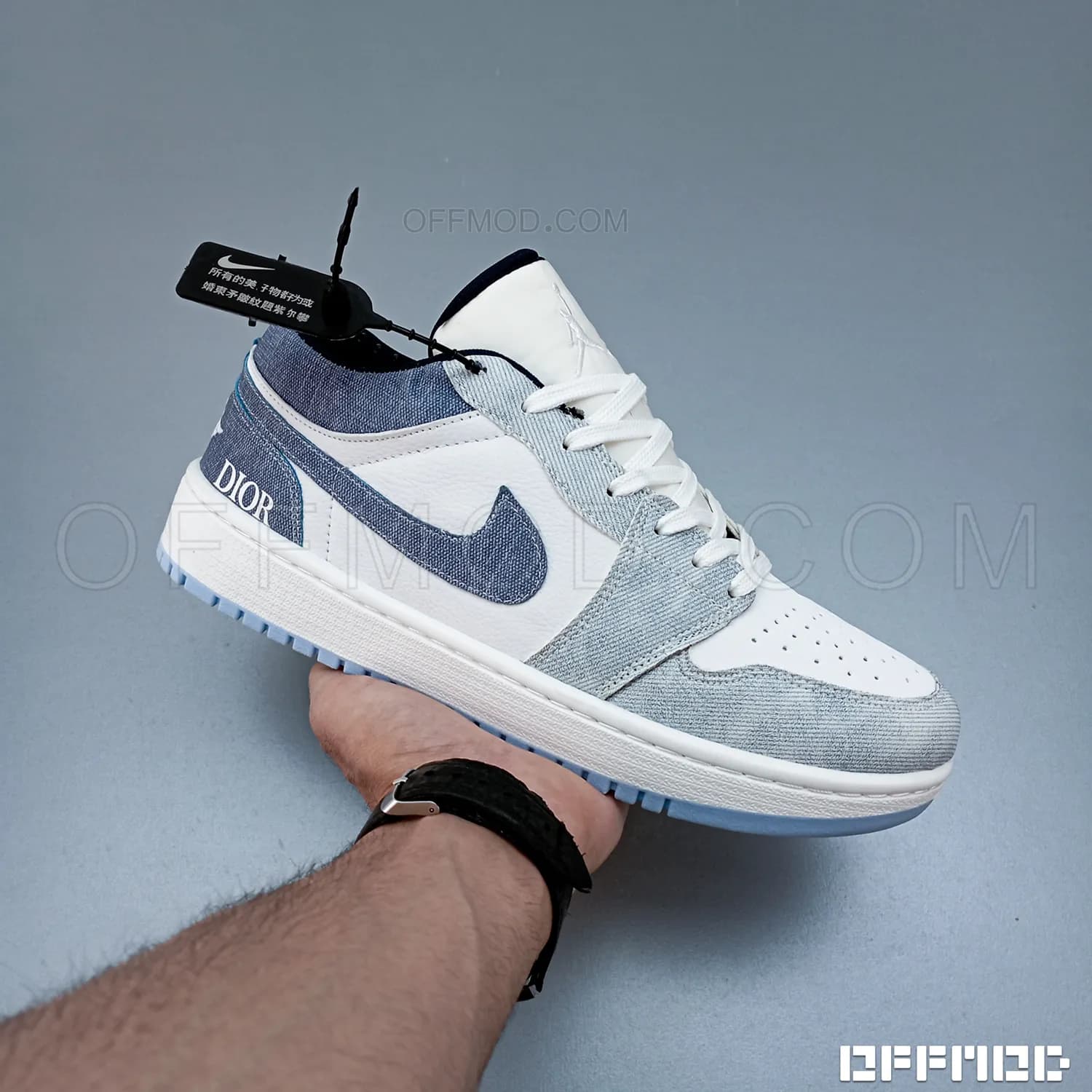 کتونی نایک ایر جردن Nike Air Jordan 1 Low Dior — تصویر ۳
