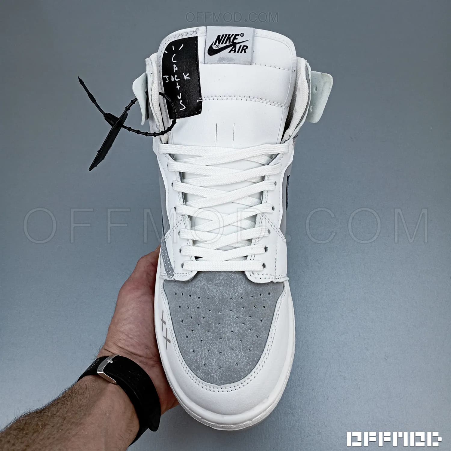 کتونی نایک ایر جردن تراویس Nike Air Jordan 1 Travis North Face — تصویر ۴