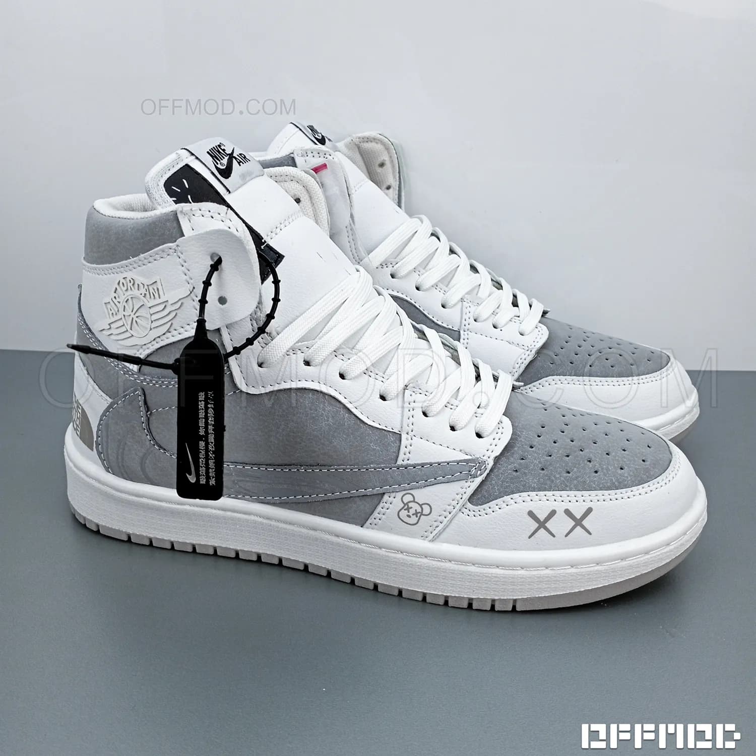 کتونی نایک ایر جردن تراویس Nike Air Jordan 1 Travis North Face — تصویر ۸