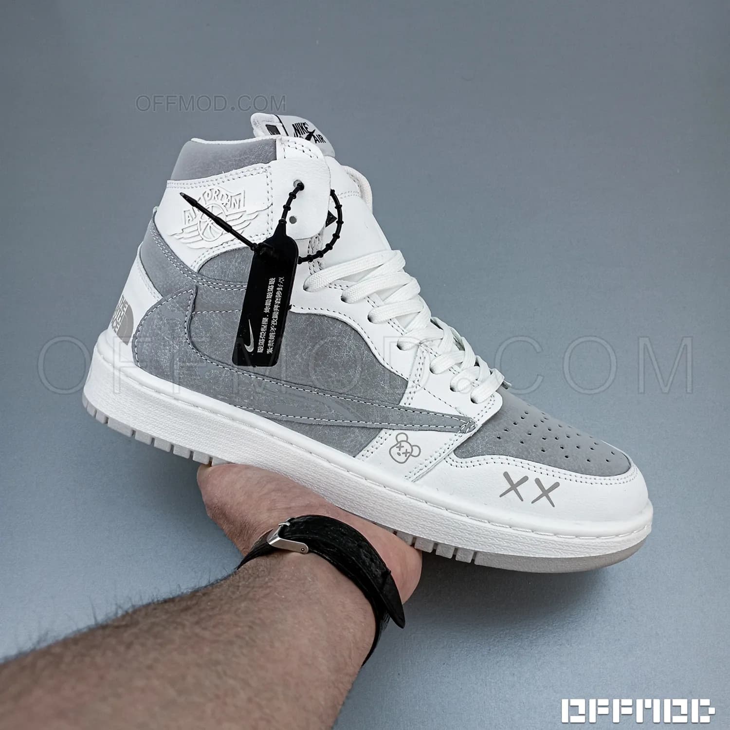 کتونی نایک ایر جردن تراویس Nike Air Jordan 1 Travis North Face — تصویر ۳