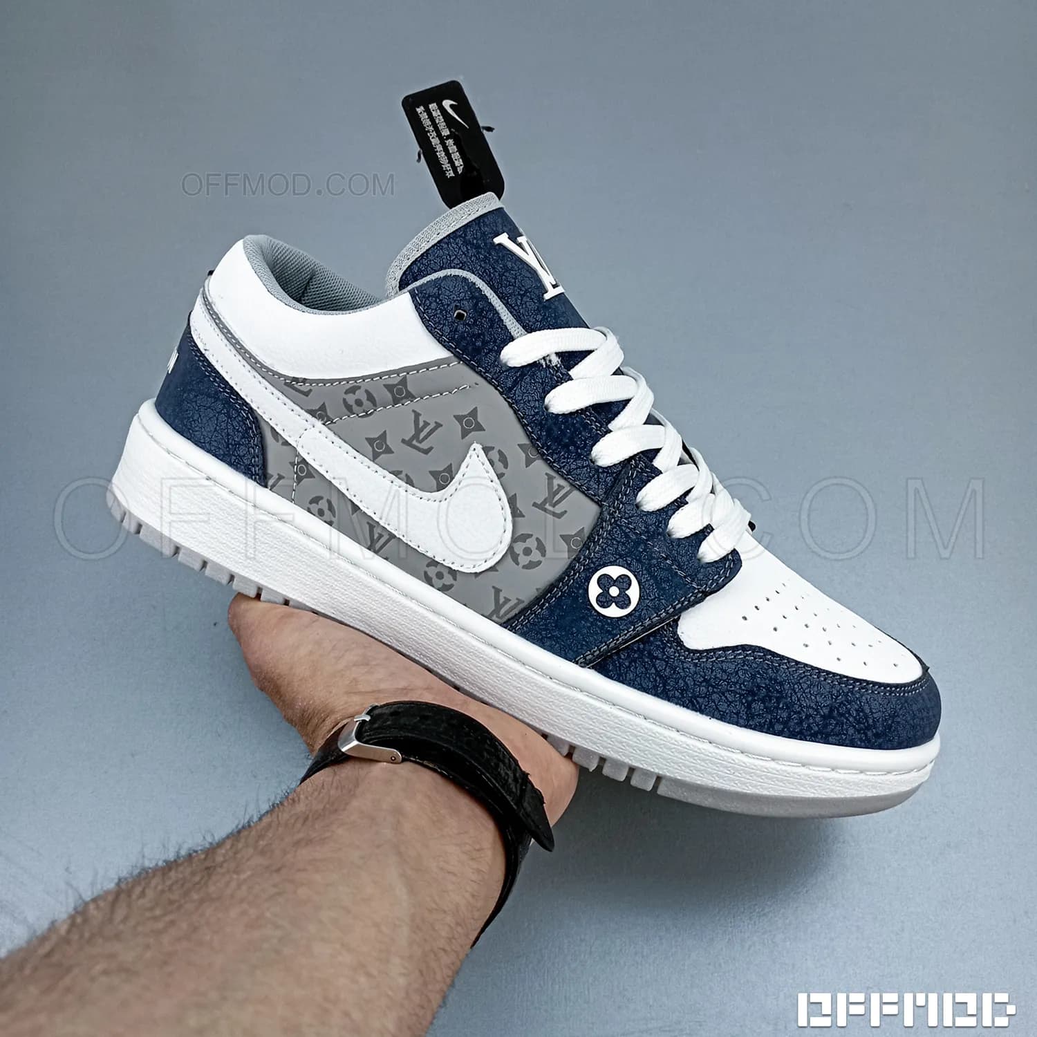 کتونی نایک ایر جردن Nike Air Jordan 1 Louis Vuitton — تصویر ۳