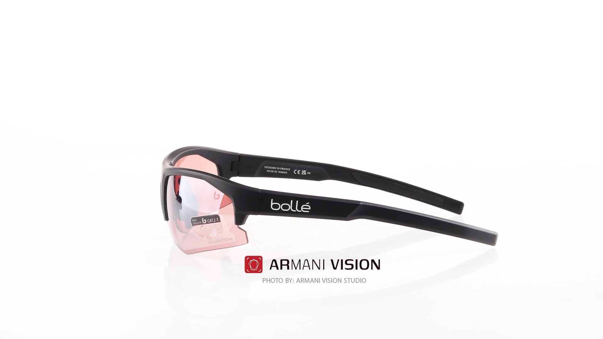 عینک بوله Bollé – BOLT 2.0S – BS004007 – MATTE BLACK — تصویر ۱۰