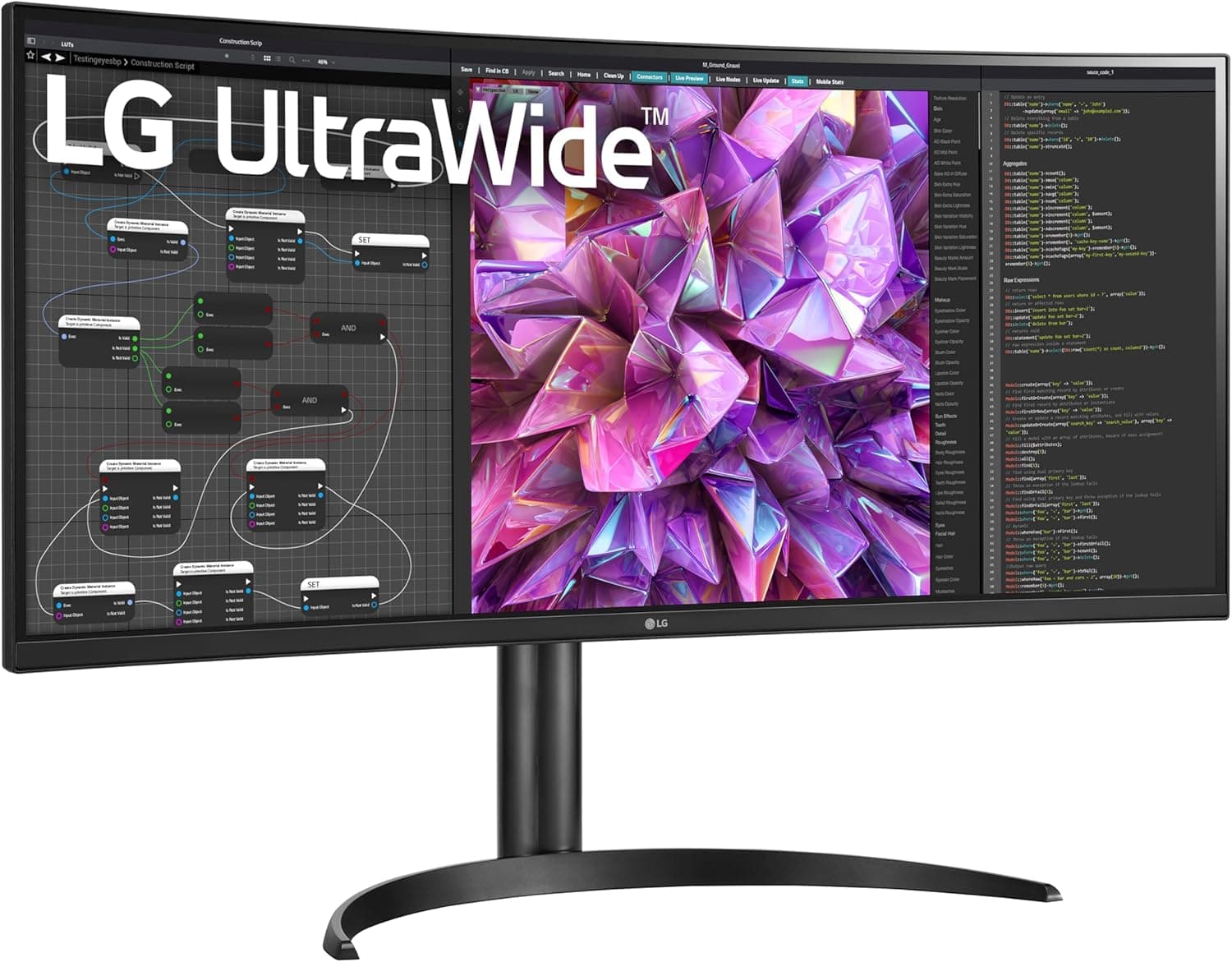 مانیتور خمیده 34 اینچ ال جی UltraWide 34WQ75C-B — تصویر ۱۰