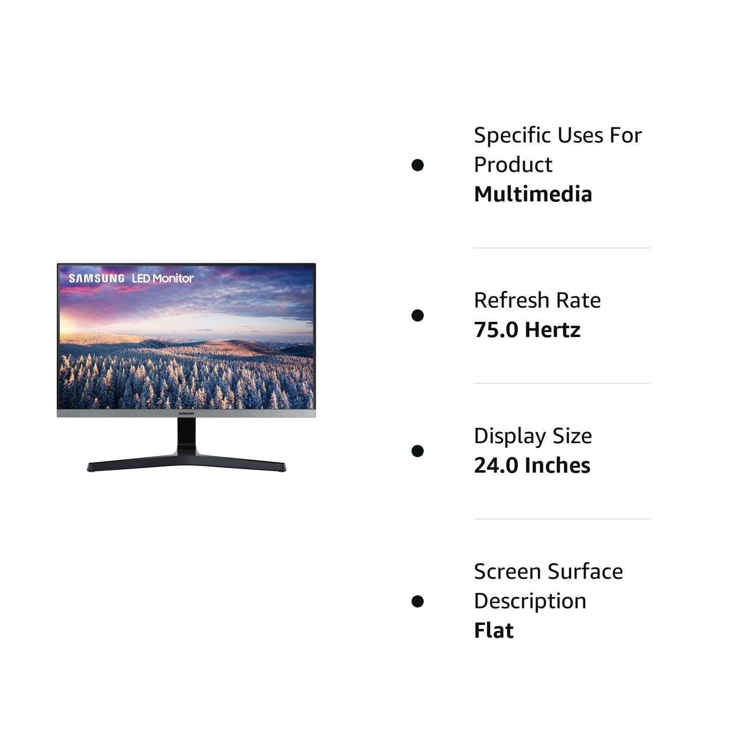 مانیتور سامسونگ مدل LS24R350 سایز 24 اینچ — تصویر ۸
