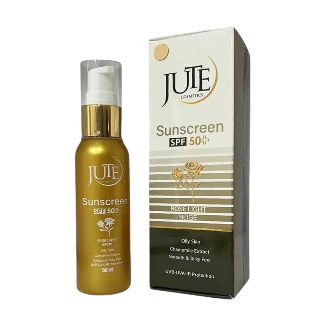 ژوت ضدآفتاب رزلایت بژ پمپی پوست چرب 50 میل SPF 50 — تصویر ۴