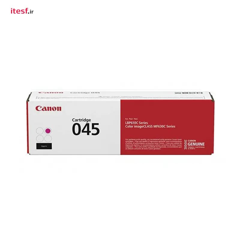 کارتریج لیزری کانن رنگ قرمز Canon 045