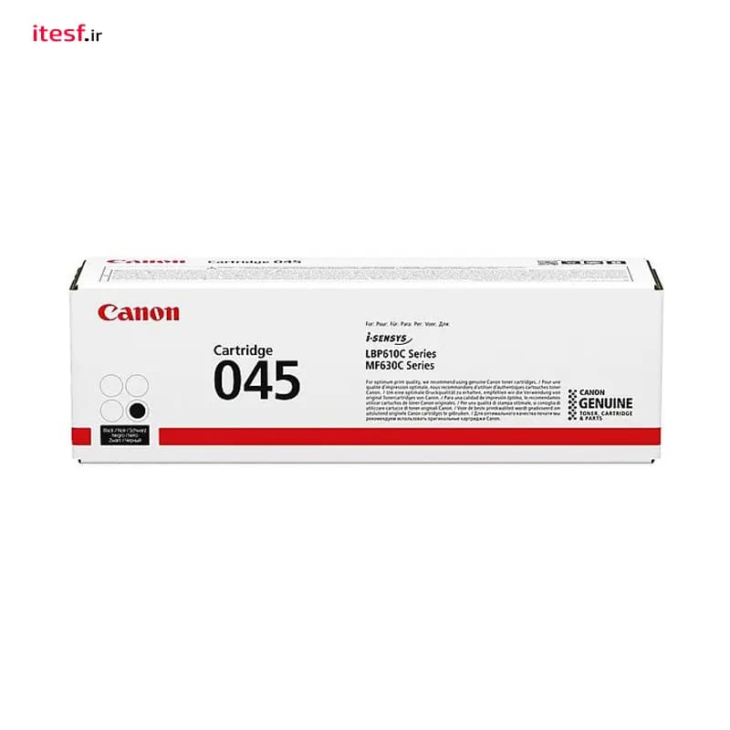 کارتریج لیزری کانن رنگ مشکی Canon 045 — تصویر ۳