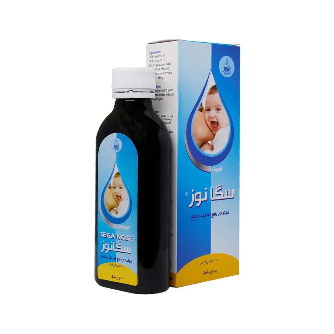 سگا نوز 200 میلی لیتر – شربت — تصویر ۴