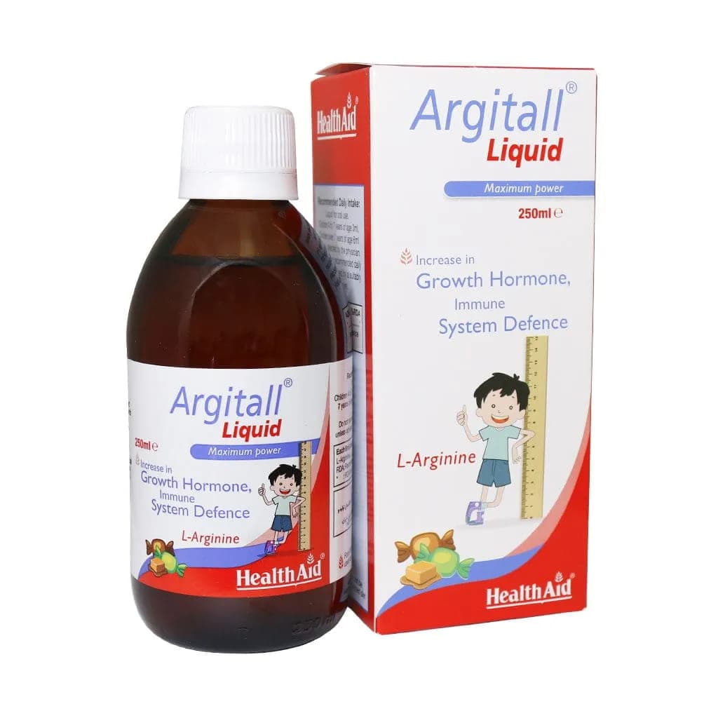 شربت آرژیتال سلامت و رشد کودک هلث اید 250 میل