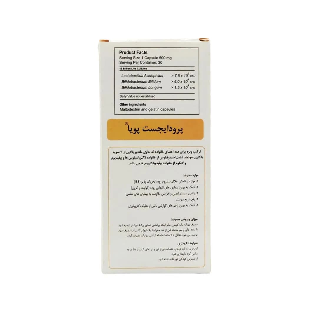 پرودایجست (پویا) – کپسول — تصویر ۶