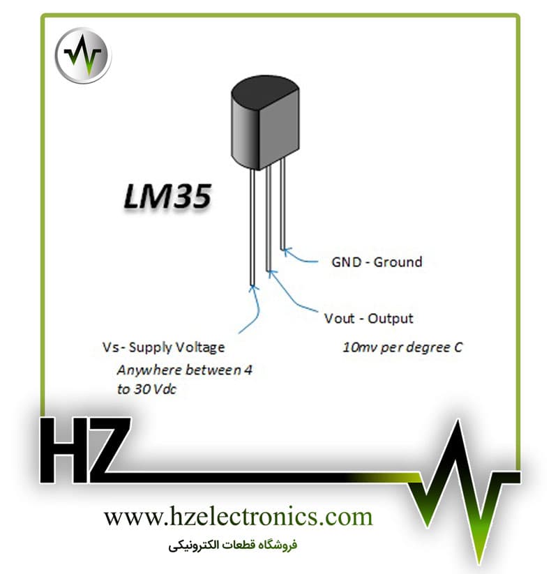 سنسور LM35DZ — تصویر ۵