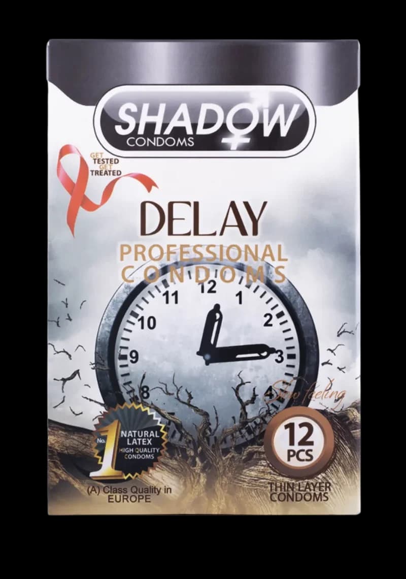 کاندوم تأخیری شدو بسته 12 تایی