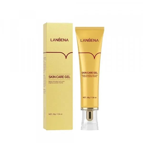 ژل ترمیم کننده و رفع جای اسکار و جوش لانبنا مدل skin care