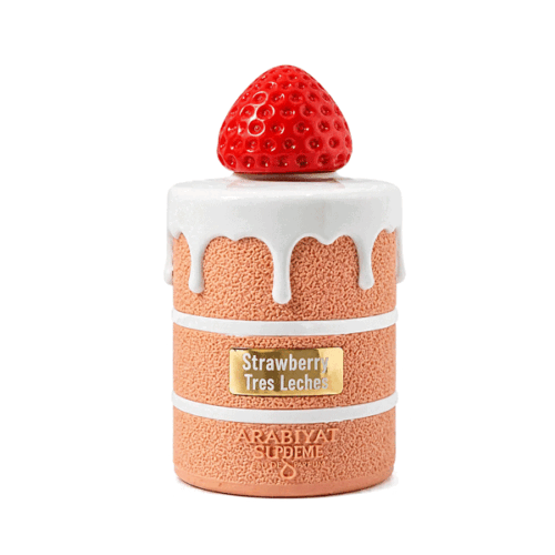 ادکلن زنانه عربیات شوگر مدل استرابری ترس لچز strawberry tres leches حجم 100 میل — تصویر ۴