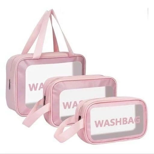 کیف آرایشی ضد آب واش بگ (washbag) 3 عددی