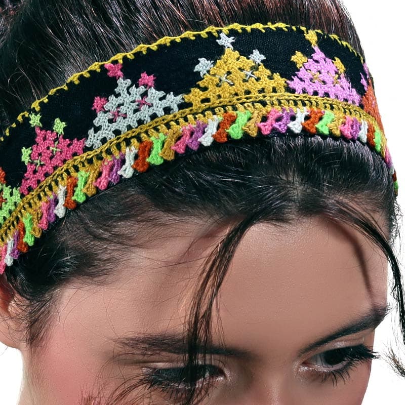 تل سر (هد بند) سوزن دوزی بلوچی دست ساز | code:ba052