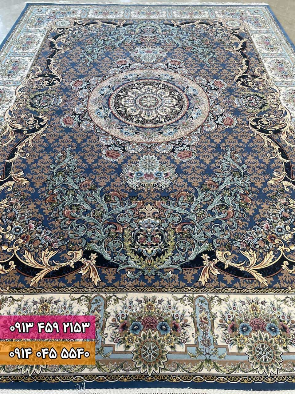 فرش طرح مهر آفرین کاربنی — تصویر ۲