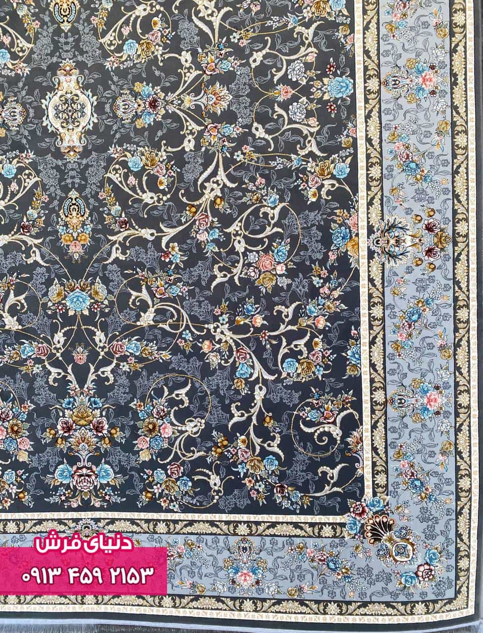 فرش طرح بهار دودی — تصویر ۲