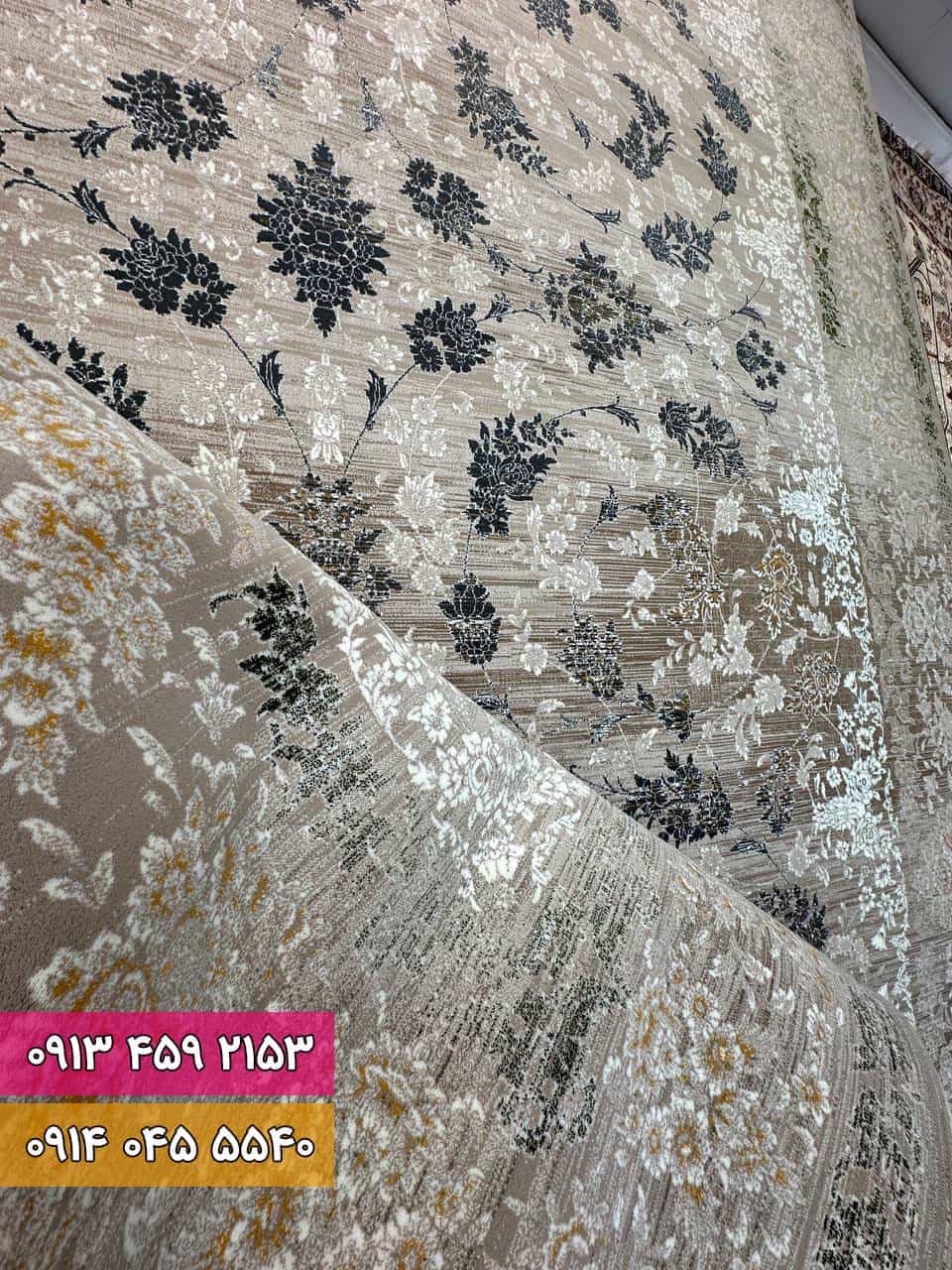 فرش طرح لیندا بژ — تصویر ۶