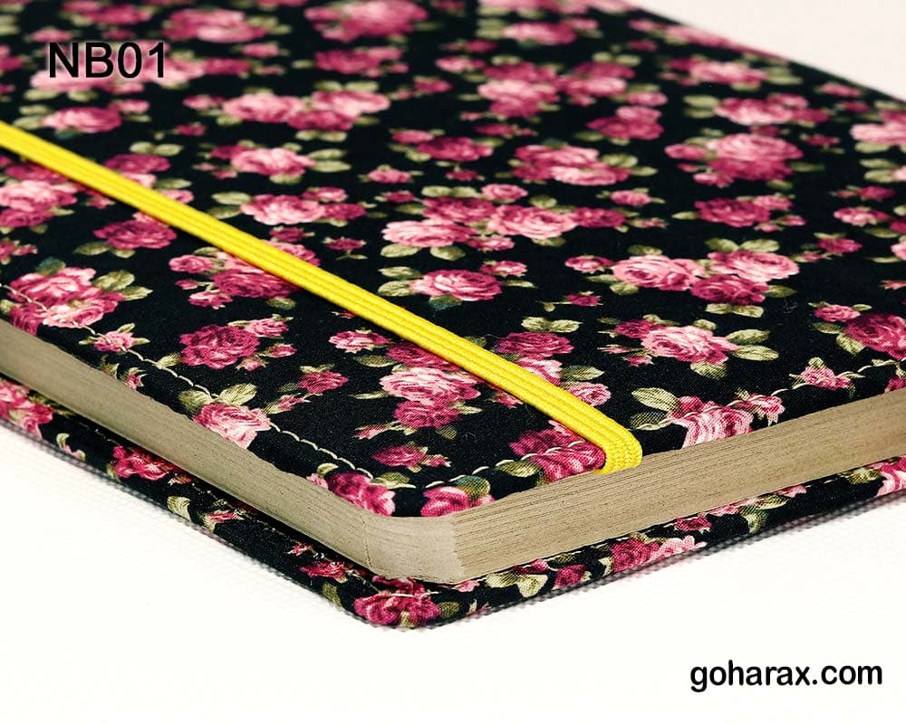 کالکشن شکرگزاری | دفتر جلد پارچه ای / مجموعه سنگ های طبیعی | code:gr0006 — تصویر ۴