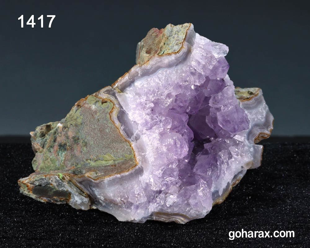 سنگ زینتی ژئود آمیتیست | code:1417 — تصویر ۹
