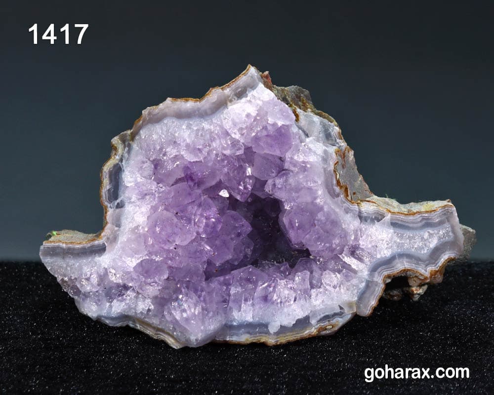 سنگ زینتی ژئود آمیتیست | code:1417 — تصویر ۶