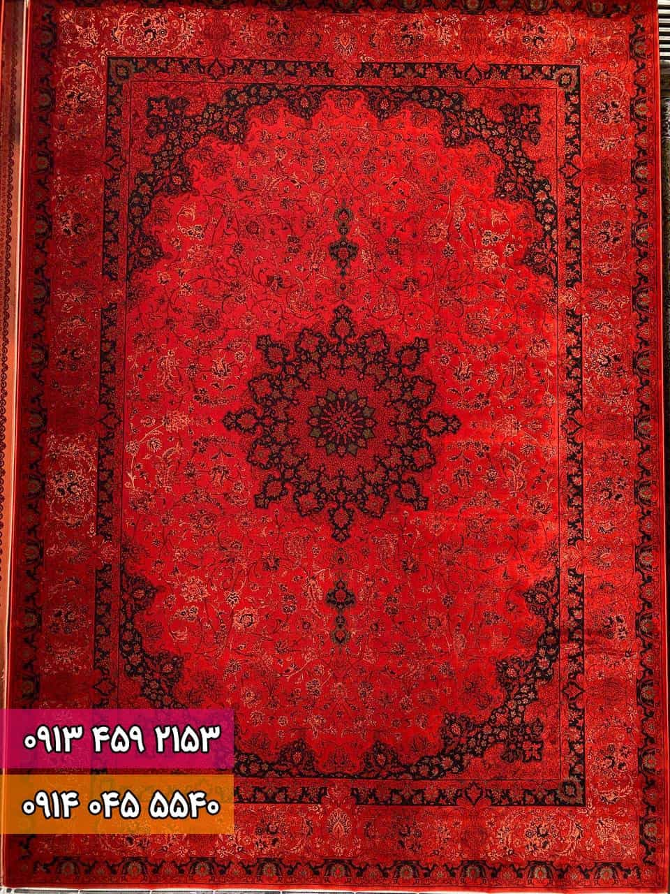 فرش طرح اصفهان لاکی — تصویر ۲