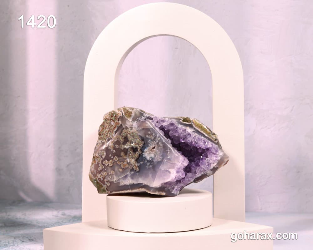 سنگ زینتی ژئود آمیتیست | code:1420 — تصویر ۷
