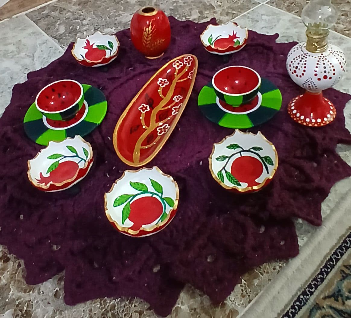 ست یلدایی ۱۲ تکه — تصویر ۴