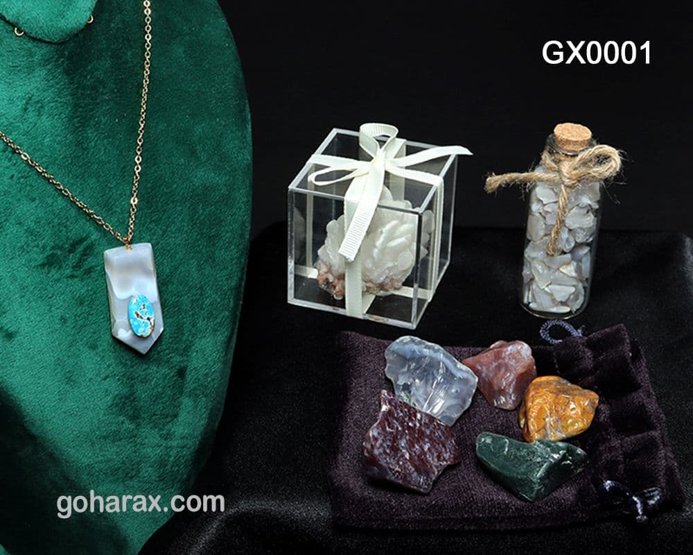 پک هدیه سنگ های زینتی و جواهرات | code:gx0001