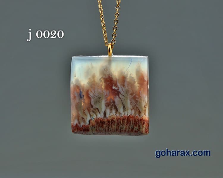 گردن بند عقیق | code:j0020