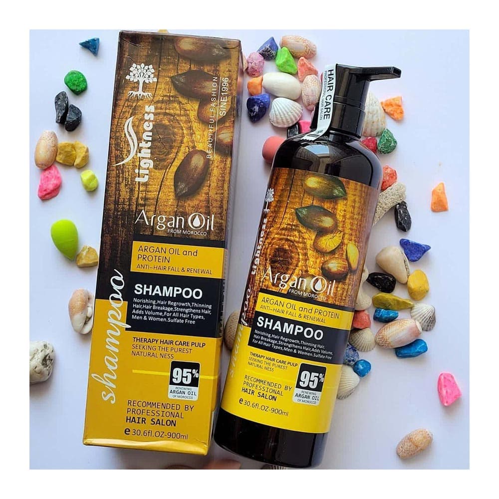 شامپو لایتنس حاوی روغن آرگان | Lightness Hair Shampoo — تصویر ۲