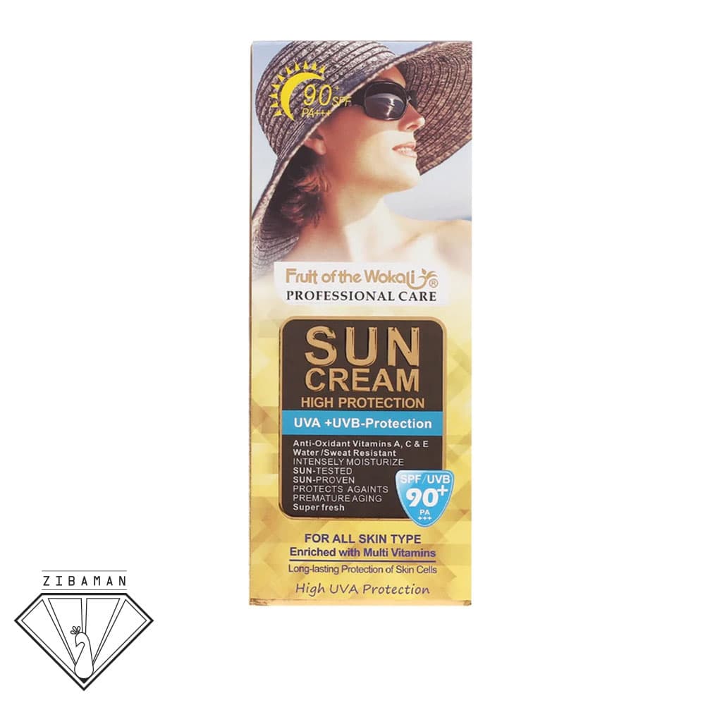 ضد آفتاب بی رنگ وکالی مدل Wokali | SPF90 — تصویر ۲