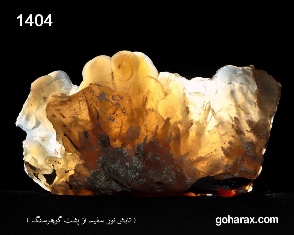 سنگ زینتی عقیق عسلی | code:1404 — تصویر ۱۰