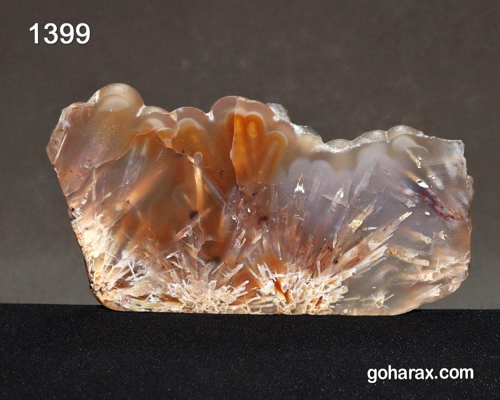 سنگ زینتی عقیق عسلی | code:1399 — تصویر ۷