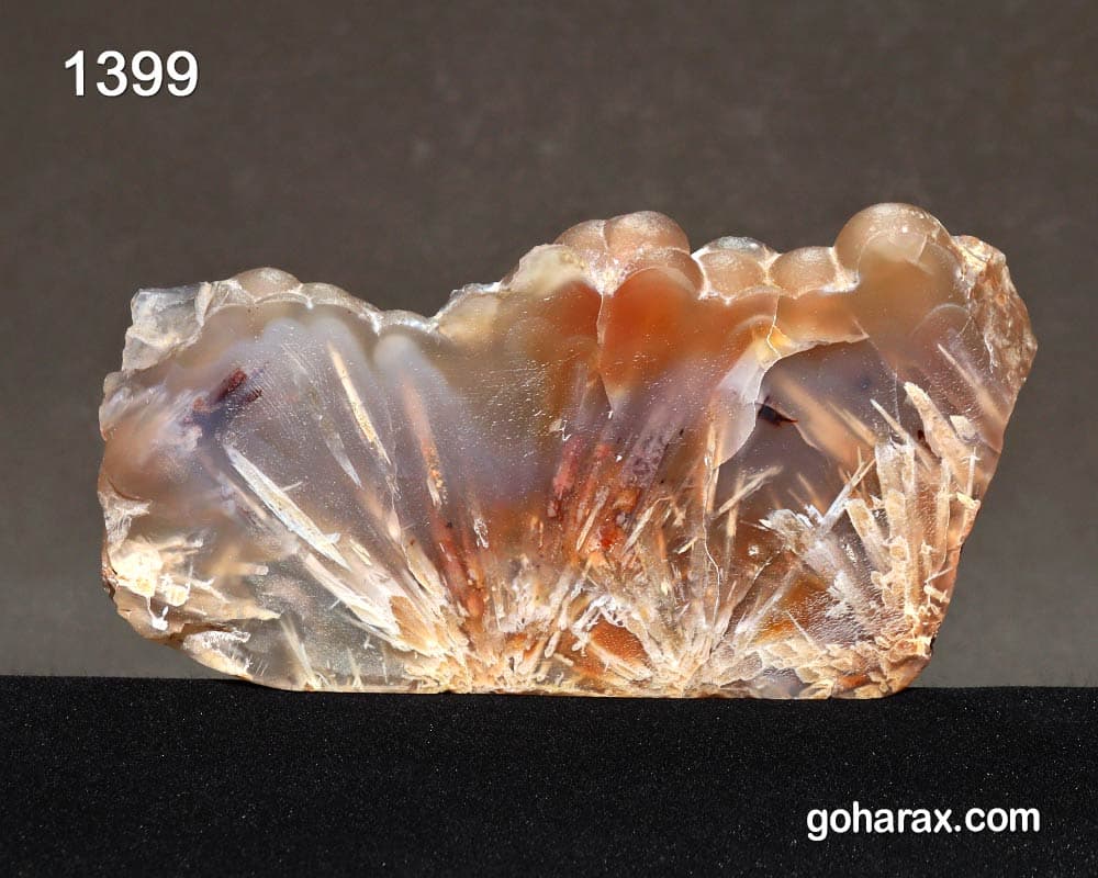 سنگ زینتی عقیق عسلی | code:1399 — تصویر ۳